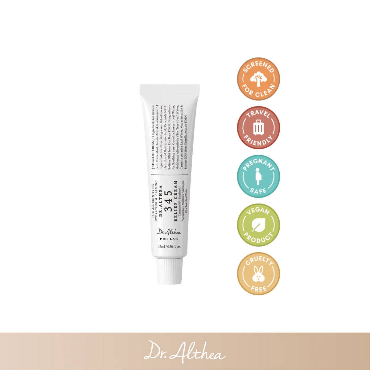Dr. Althea 345 Relief Cream Mini 15ml