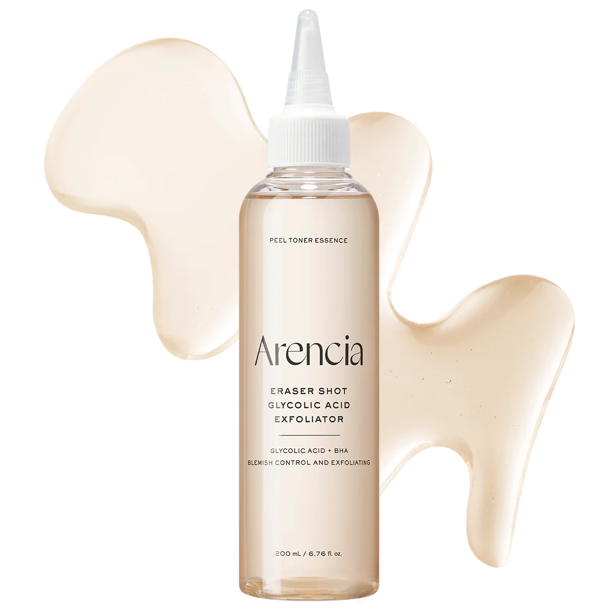 ARENCIA Eraser Shot Glycolic Acid Exfoliator – Tónico Ácido Glicólico 10% 200 ml