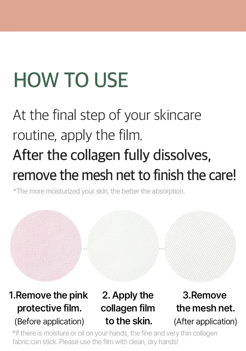 Mixsoon Melting Collagen Eye Film (5pares)