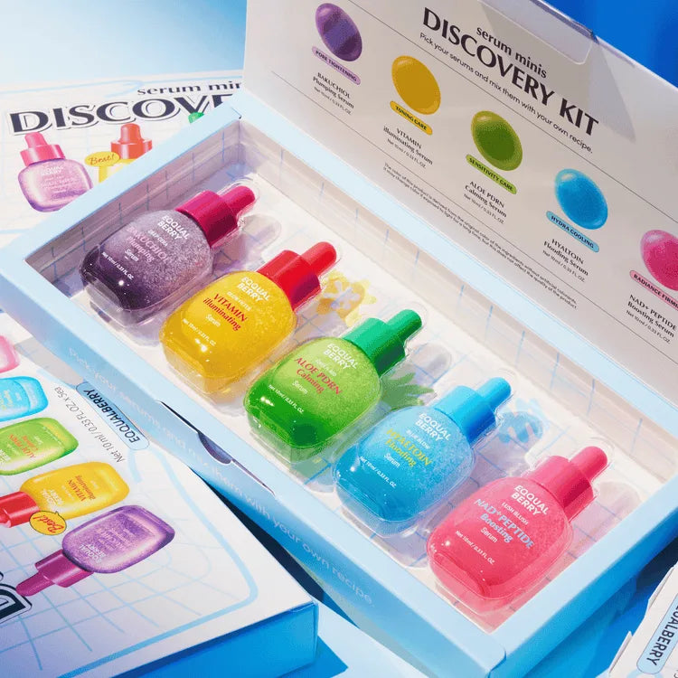 EQQUALBERRY - Serum Minis Discovery Kit - 5x10ml