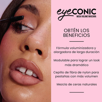Beauty Creations Eyeconic Máscara Mega Volume