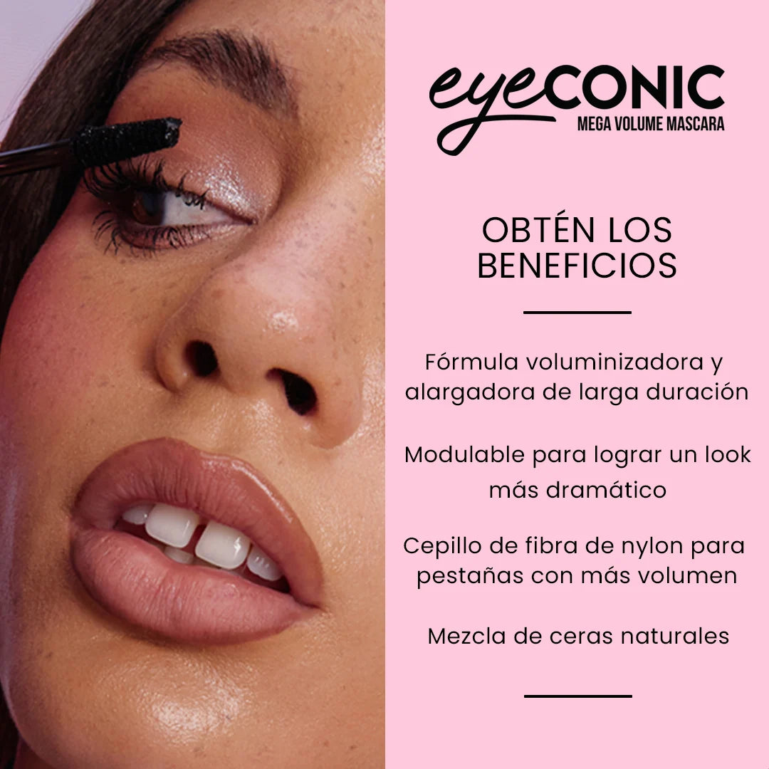 Beauty Creations Eyeconic Máscara Mega Volume