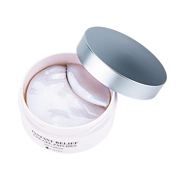 K-Secret Parche de gel CAFFEINE Instant Relief Eye Gel Patches 60unidades