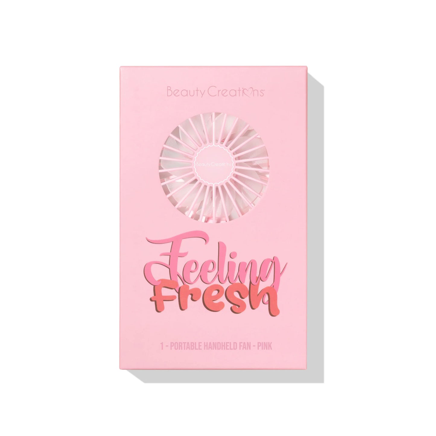 Ventilador Feeling Fresh Handheld Fan Pink BEAUTY CREATIONS