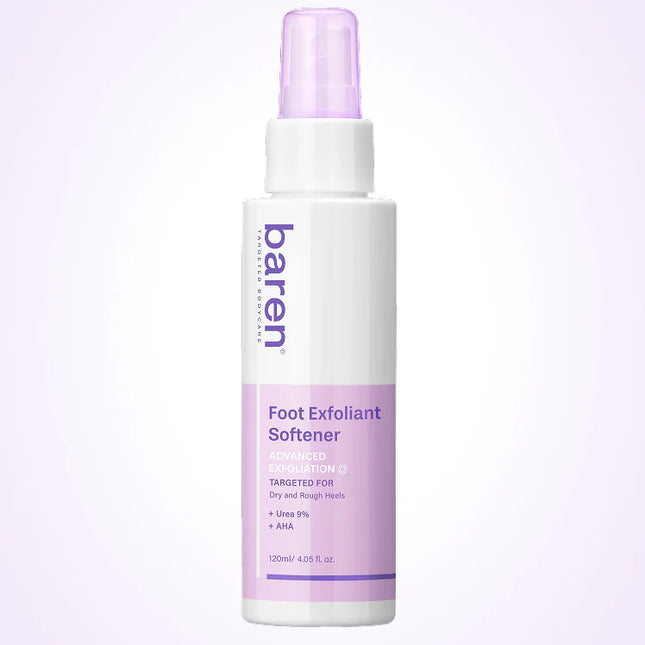 Baren Spray exfoliante para eliminar callosidades de los pies 100 ml