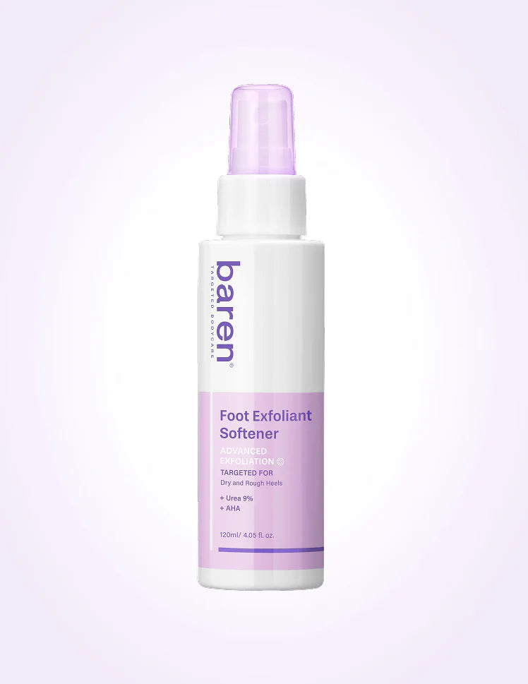 Baren Spray exfoliante para eliminar callosidades de los pies 100 ml