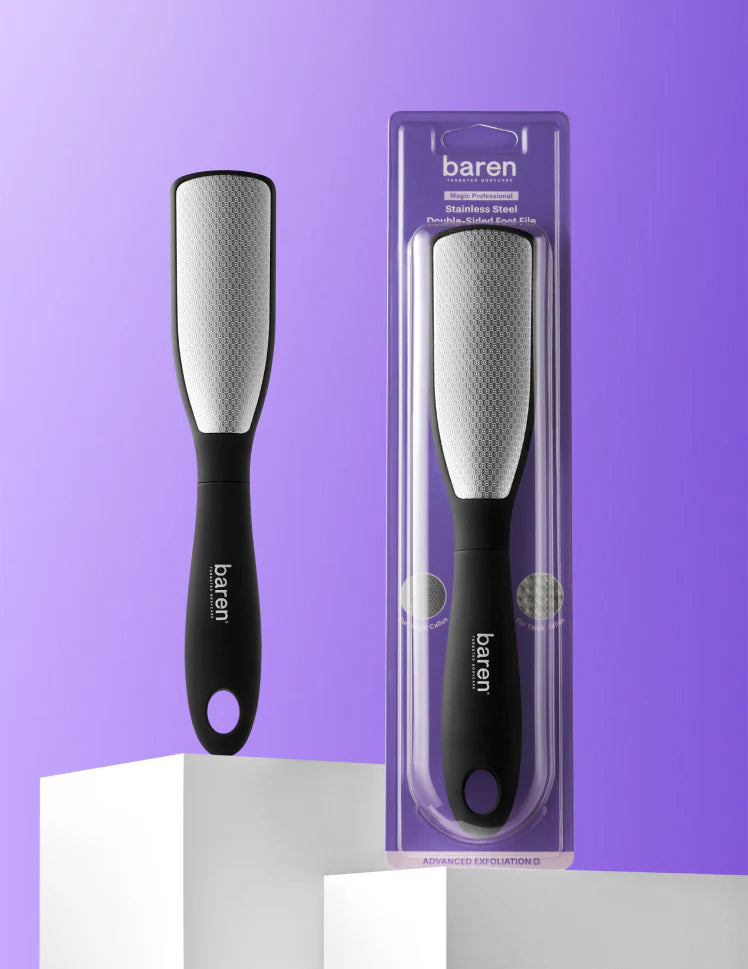 Baren Magic Professional Dual Sided Foot Callus Remover Shaver