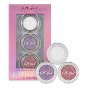 GLITZ IN GLITTERS CARA Y CUERPO BEAUPHORIA L.A. GIRL