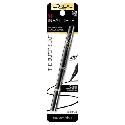 L'Oreal Paris Infallible Super Slim Liner 400 Black