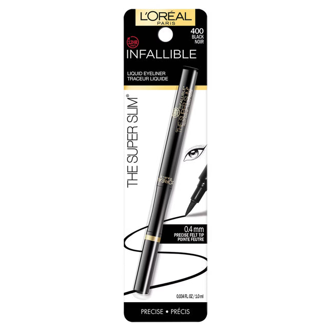 L'Oreal Paris Infallible Super Slim Liner 400 Black