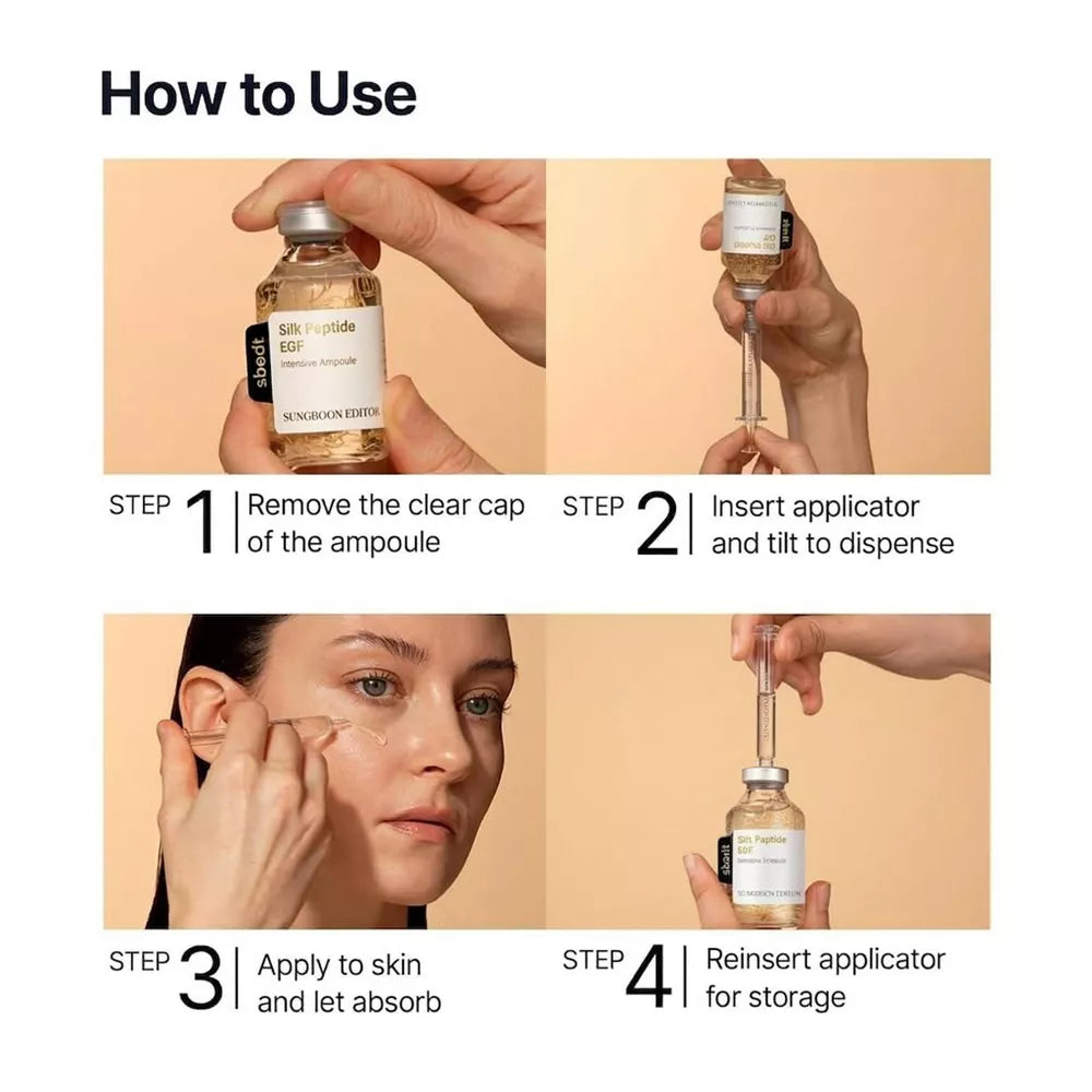 Sungboon Editor Silk Peptide EGF Intensive Ampoule 40ml