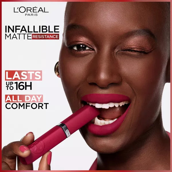 L'Oreal Paris Infallible Matte Resistance Liquid Matte Lipstick