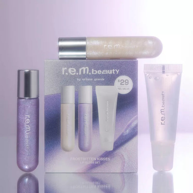 r.e.m. beauty Frostbitten Kisses Lip Gloss Set