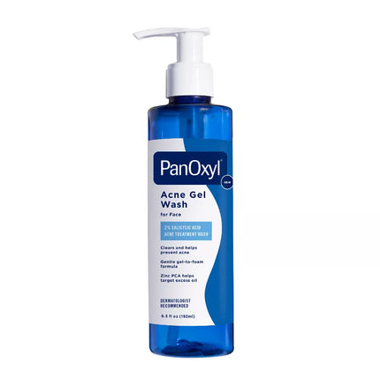 PanOxyl Acne Gel Wash for Face with 2% Salicylic Acid
