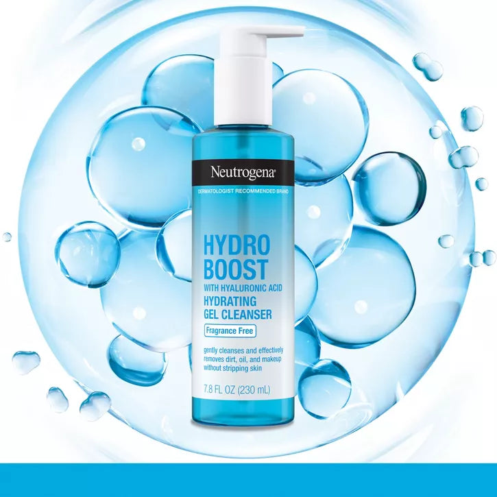 Neutrogena Hydro Boost Fragrance Free Hydrating Cleansing Gel