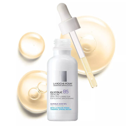 La Roche Posay Suero de ácido glicólico B5 antienvejecimiento para pieles sensibles