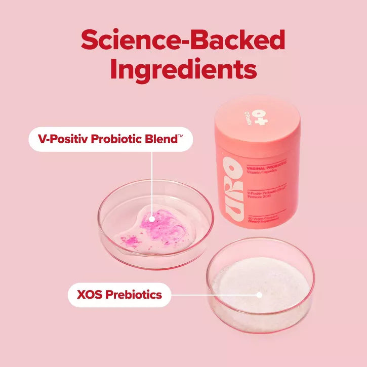 O Positiv URO Vaginal Probiotic for Women 60 cápsulas