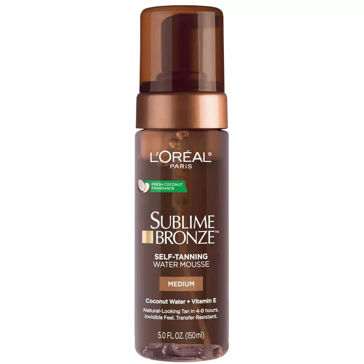 Mousse autobronceadora hidratante Sublime Bronze de L'Oréal Paris 150ml