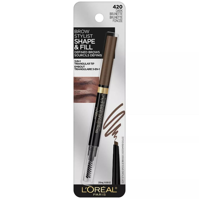 L'Oréal Paris Brow Stylist Shape & Fill Eyebrow Pencil