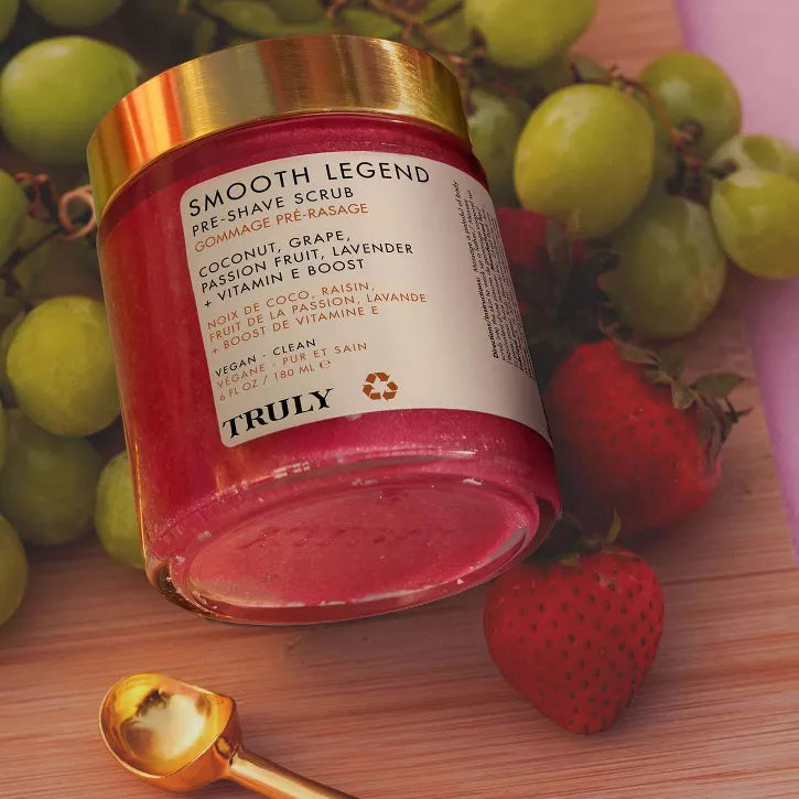 TRULY Smooth Legend Exfoliante corporal preafeitado