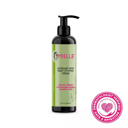 Mielle Crema de peinado multivitamínica con romero y menta 236 ml