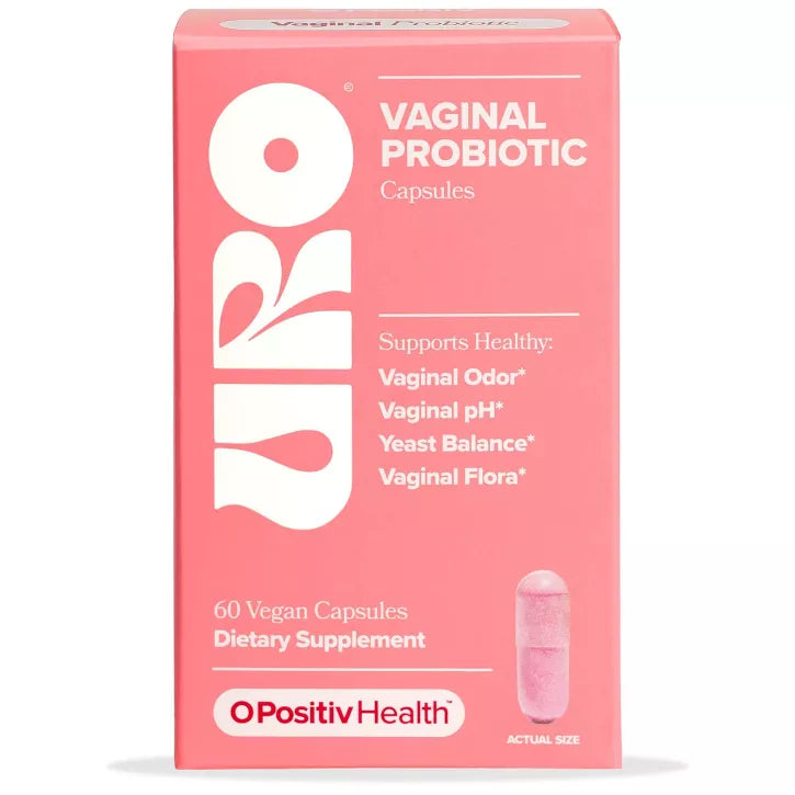O Positiv URO Vaginal Probiotic for Women 60 cápsulas