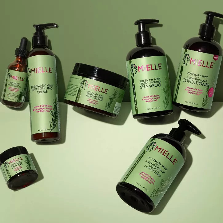 Mielle Crema de peinado multivitamínica con romero y menta 236 ml