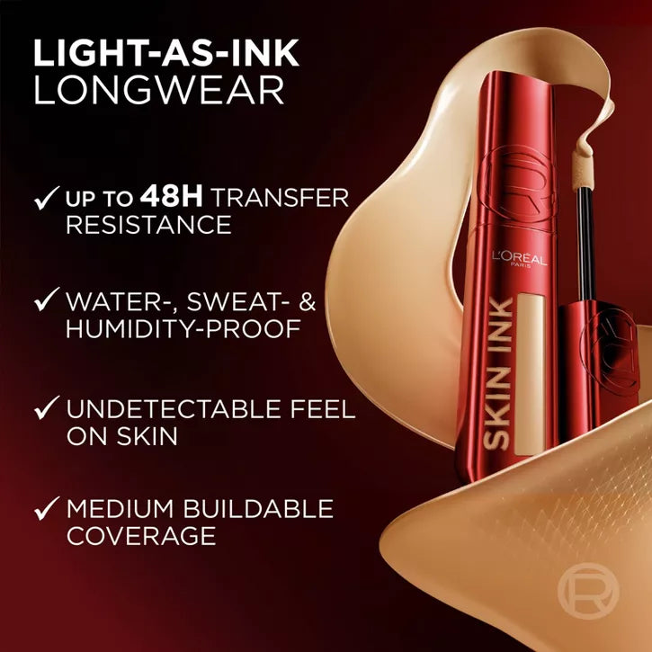 L'Oreal Paris Infallible Skin Ink Matte 2-in-1 Foundation and Concealer