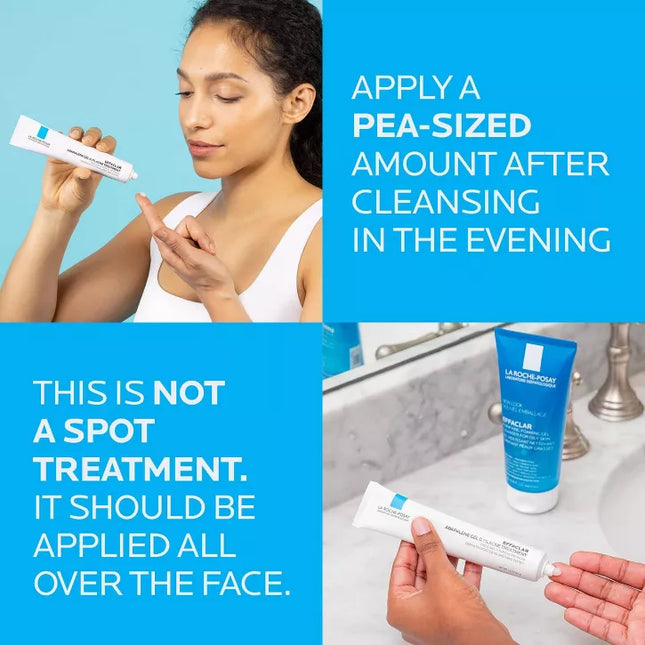La Roche Posay Tratamiento tópico para el acné Effaclar Adapalene con retinoides