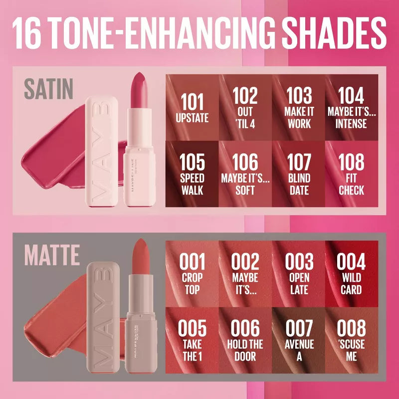 Maybelline Serum Lipstick with Hyaluronic Acid