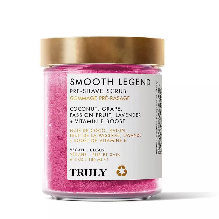TRULY Smooth Legend Exfoliante corporal preafeitado