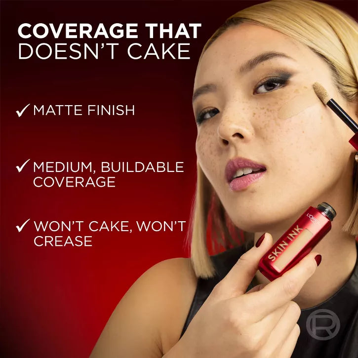 L'Oreal Paris Infallible Skin Ink Matte 2-in-1 Foundation and Concealer