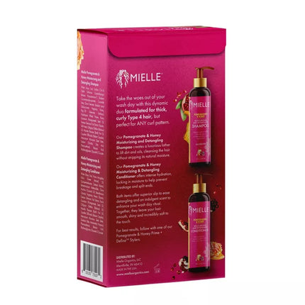 Mielle Organics Pomegranate and Honey Shampoo and Conditioner Set