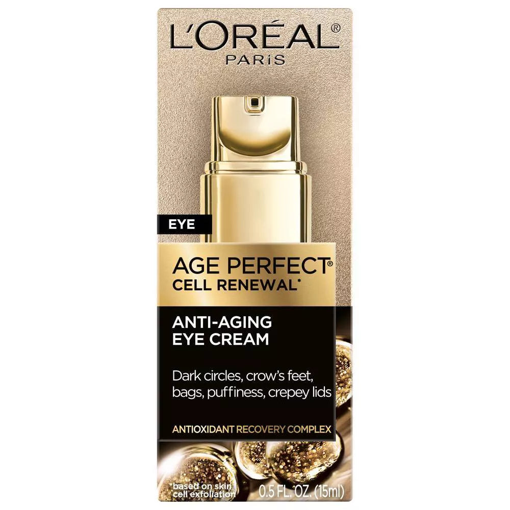 Loreal Tratamiento en crema antienvejecimiento para ojos Age Perfect Cell Renewal