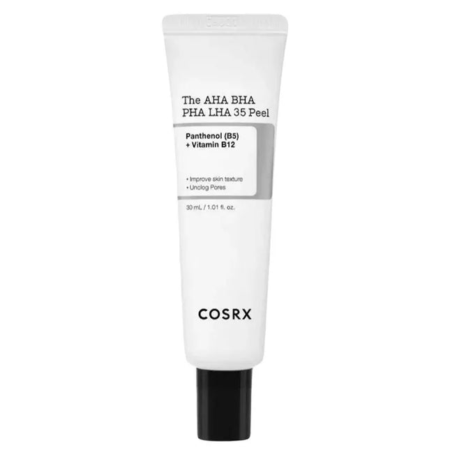 COSRX Peeling AHA BHA PHA LHA 35 con vitaminas B5 y B12 - 30 ml 