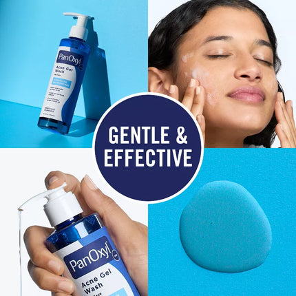PanOxyl Acne Gel Wash for Face with 2% Salicylic Acid