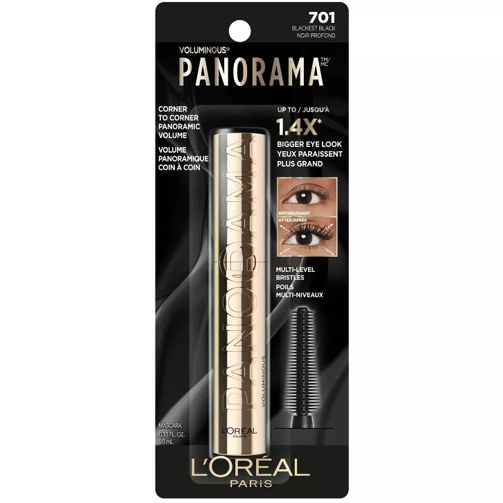 Loreal Máscara de pestañas voluminizadora y alargadora Voluminous Panorama