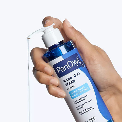 PanOxyl Acne Gel Wash for Face with 2% Salicylic Acid