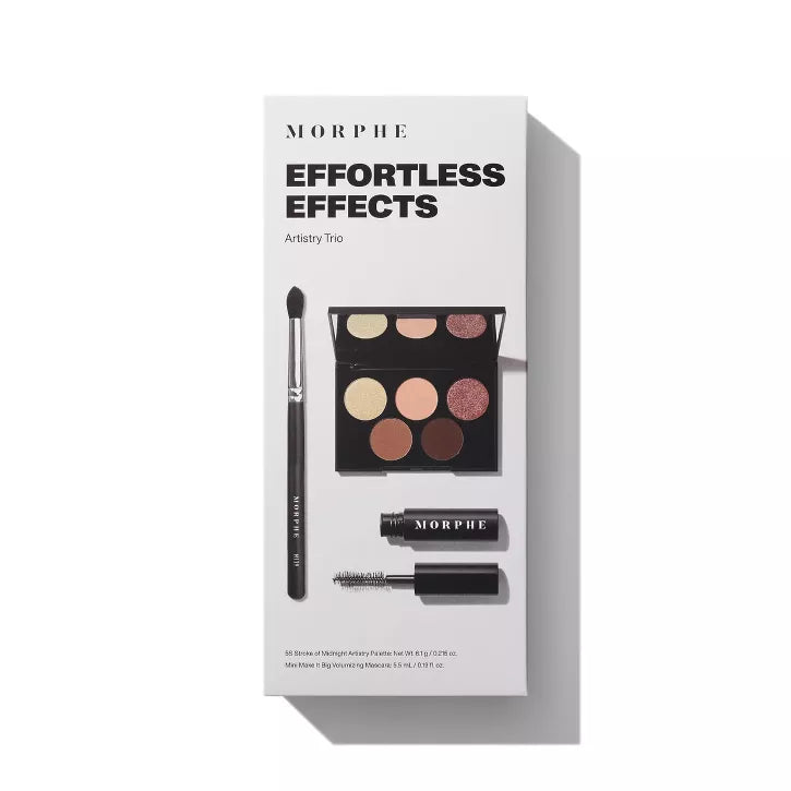 Morphe Effortless Effects Artistry Trio Cosmetic Set 3pc