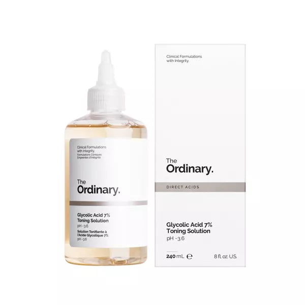 Tonico exfoliante de Acido glicólico 7% The Ordinary