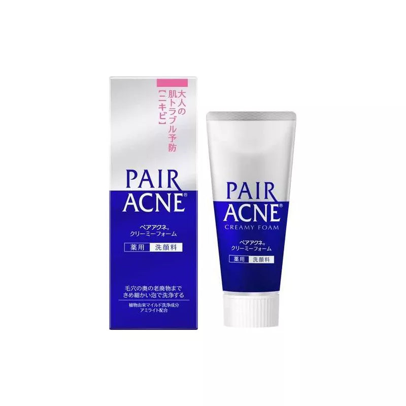 Lion Pair Espuma cremosa para el acné- Jabón facial 84g