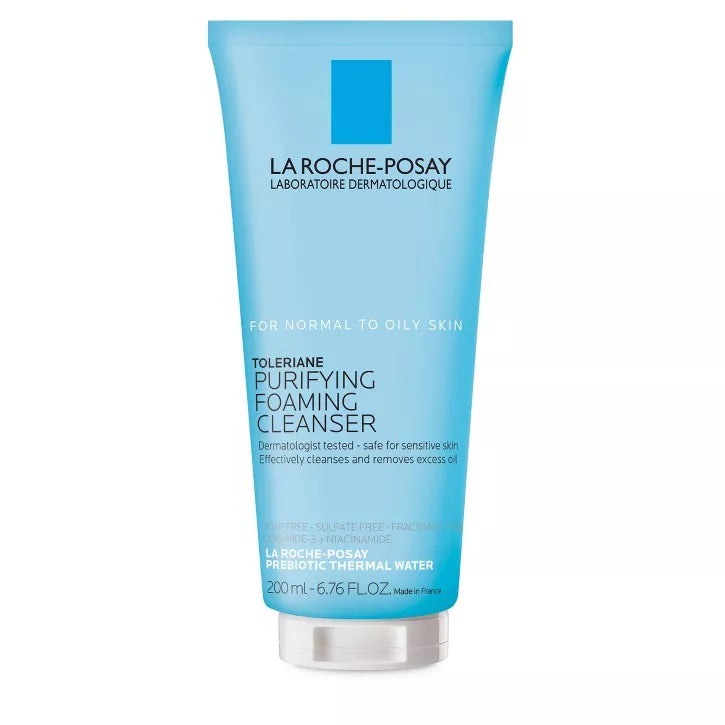 La Roche Posay Limpiador facial espumoso purificante Toleriane para piel grasa 200ml