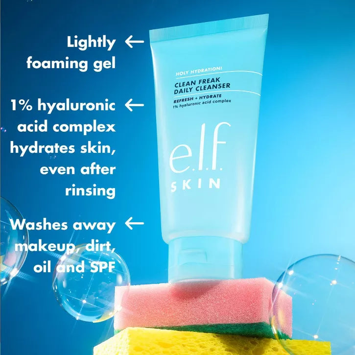 ELF Holy Hydration! Clean Freak Daily Cleanser 162ml