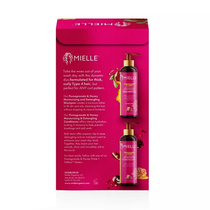 Mielle Organics Pomegranate and Honey Shampoo and Conditioner Set