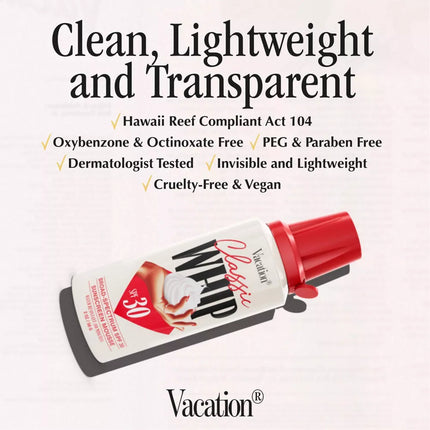 Vacation Classic Sunscreen Whip - SPF 30 40g