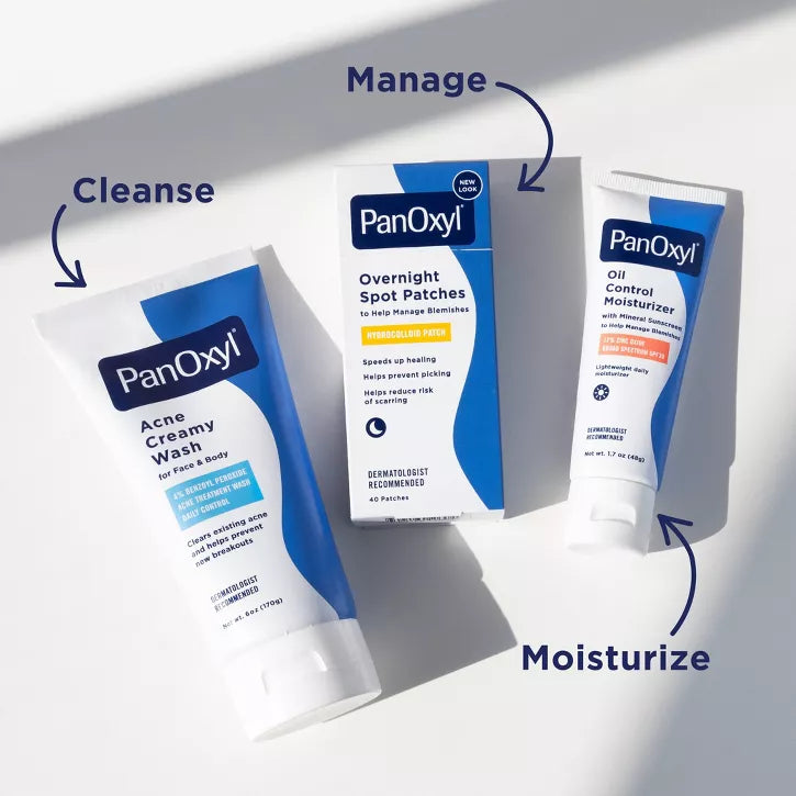 PanOxyl PM Parches nocturnos para eliminar granitos/Pimple Patches