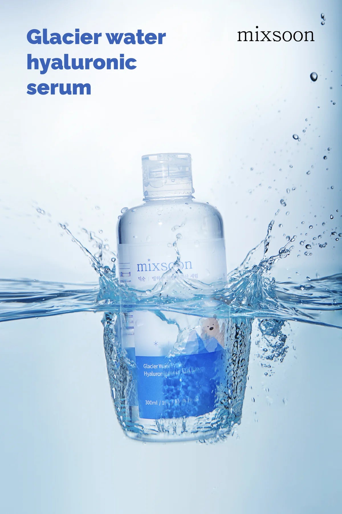 MIXSOON Glacier Water Hyaluronic Acid Serum 300ml
