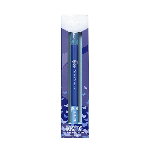 Delineador Liquido de Doble punta HOPSCOTCH Beauty Creations Tim Burton