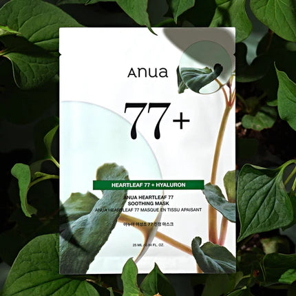 Heartleaf 77% Soothing Sheet Mask-Anua