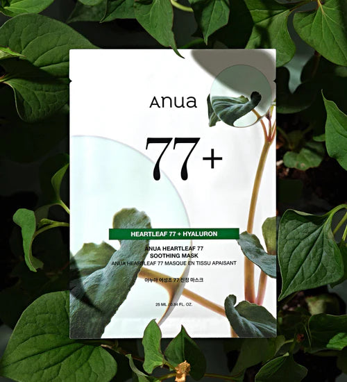 Heartleaf 77% Soothing Sheet Mask-Anua